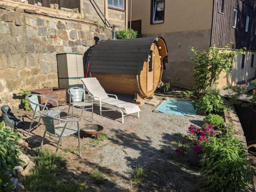 Hw2B - Urlaubsmagie - Wohlfuehlwohnung Mit Balkon, Pool, Sauna & Terrasse Sebnitz Exterior photo